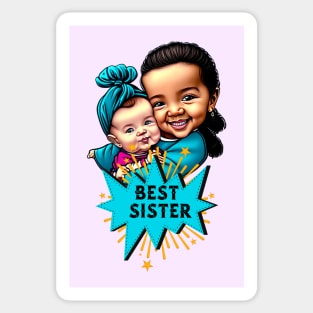 Best Sister siblings Sticker